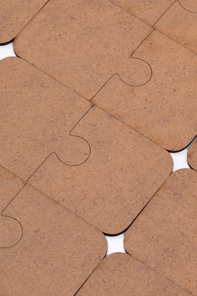 Dinozor Temalı Ahşap İkili Puzzle Küçük Dinozor Meraklıları İçin Eğlenceli ve Eğitici