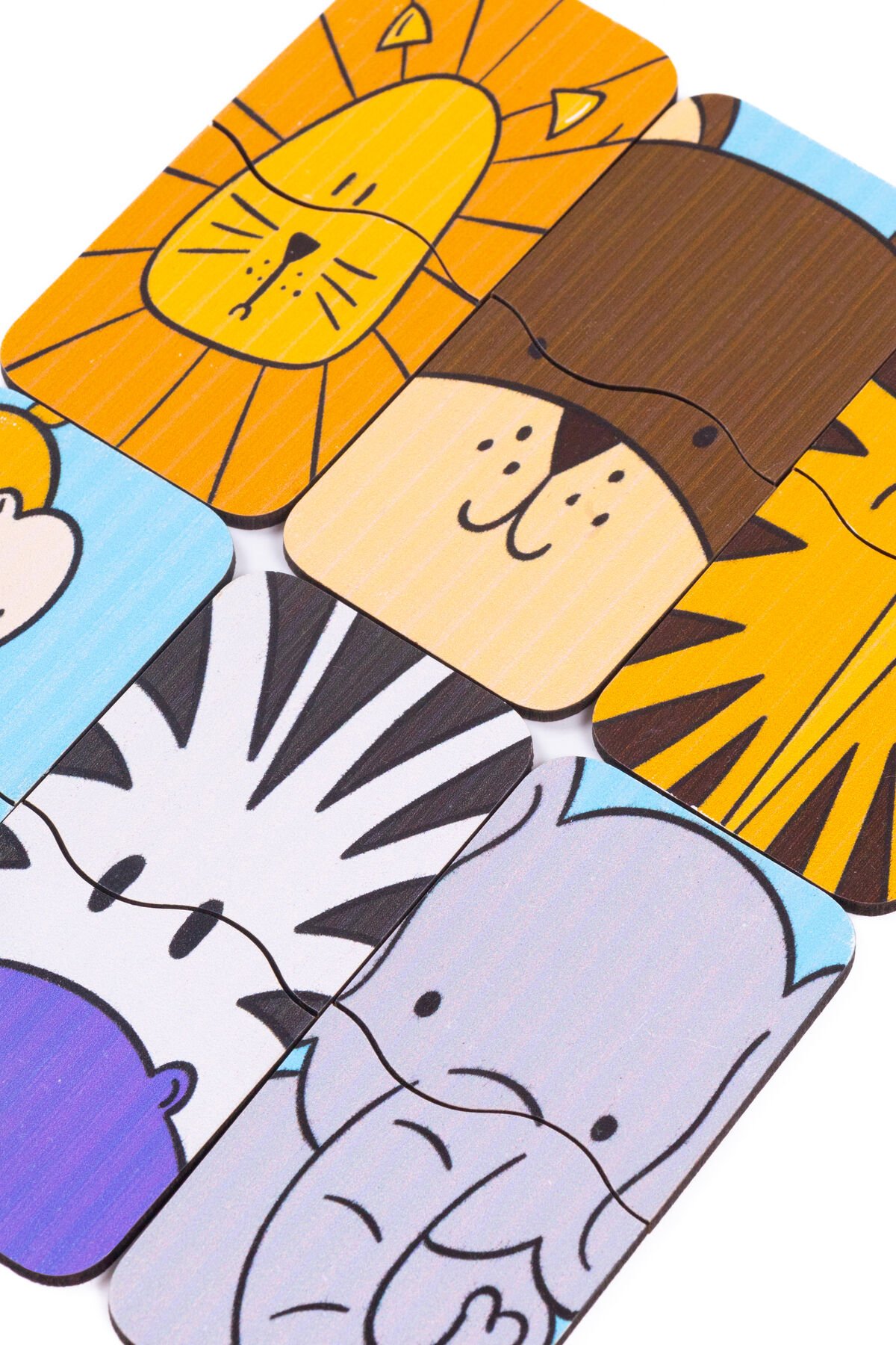 Erken Öğrenme Baby Puzzle Eşini Bul Eşleştirme Oyunu