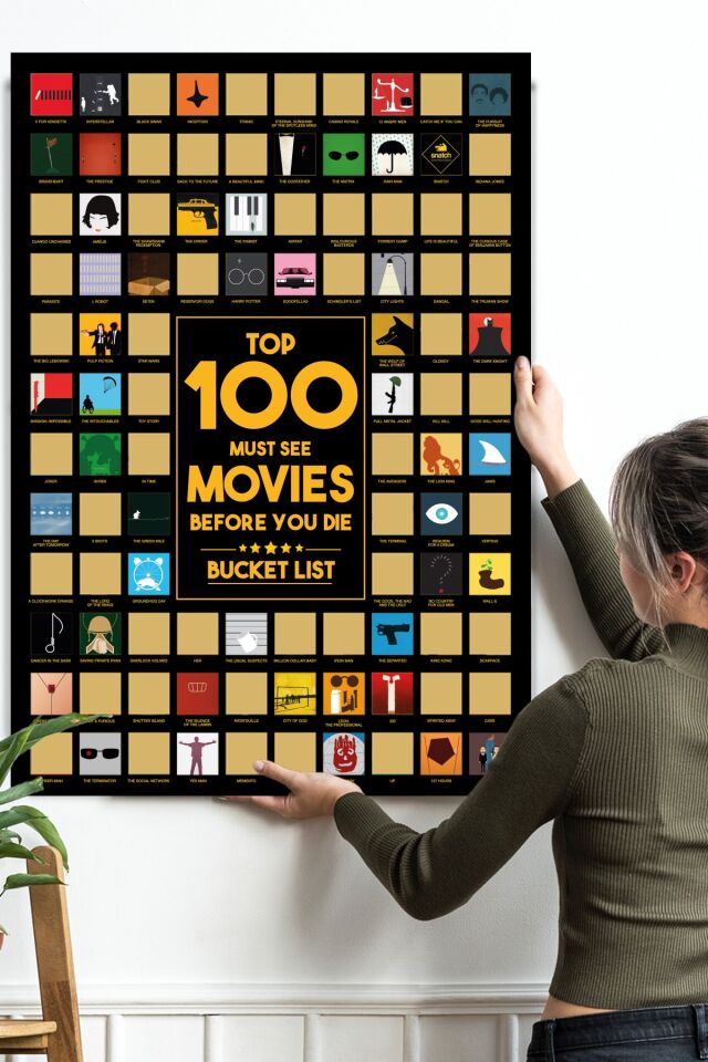 Xxl Kutulu Kazı Kazanlı Ölmeden Önce Izlenmesi Gereken Unutulmaz Filmler Posteri Sevgiliye Hediye